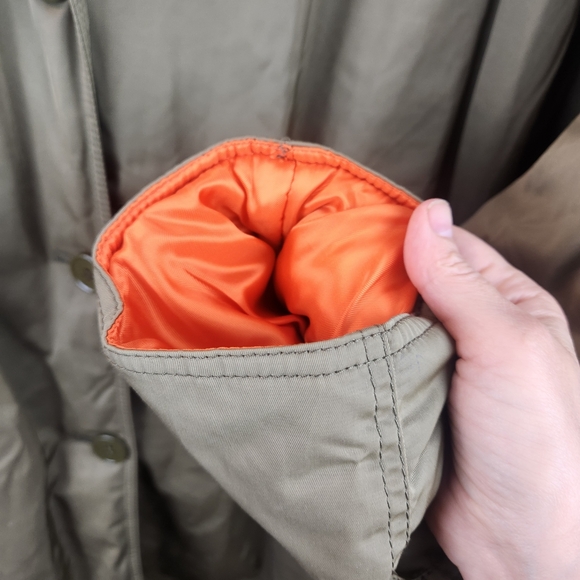 MM6 Maison Margiela Khaki Padded Coat size XL(46) BNWT - Picture 8 of 13